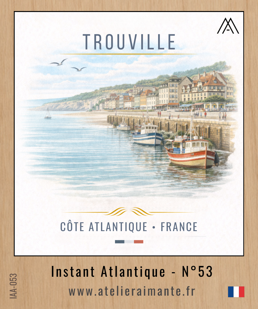 Magnet Instant Atlantique - Trouville - N°53