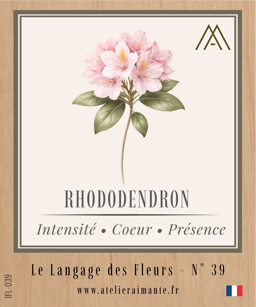 Magnet Instant FLEUR - Rhododendron - N°39