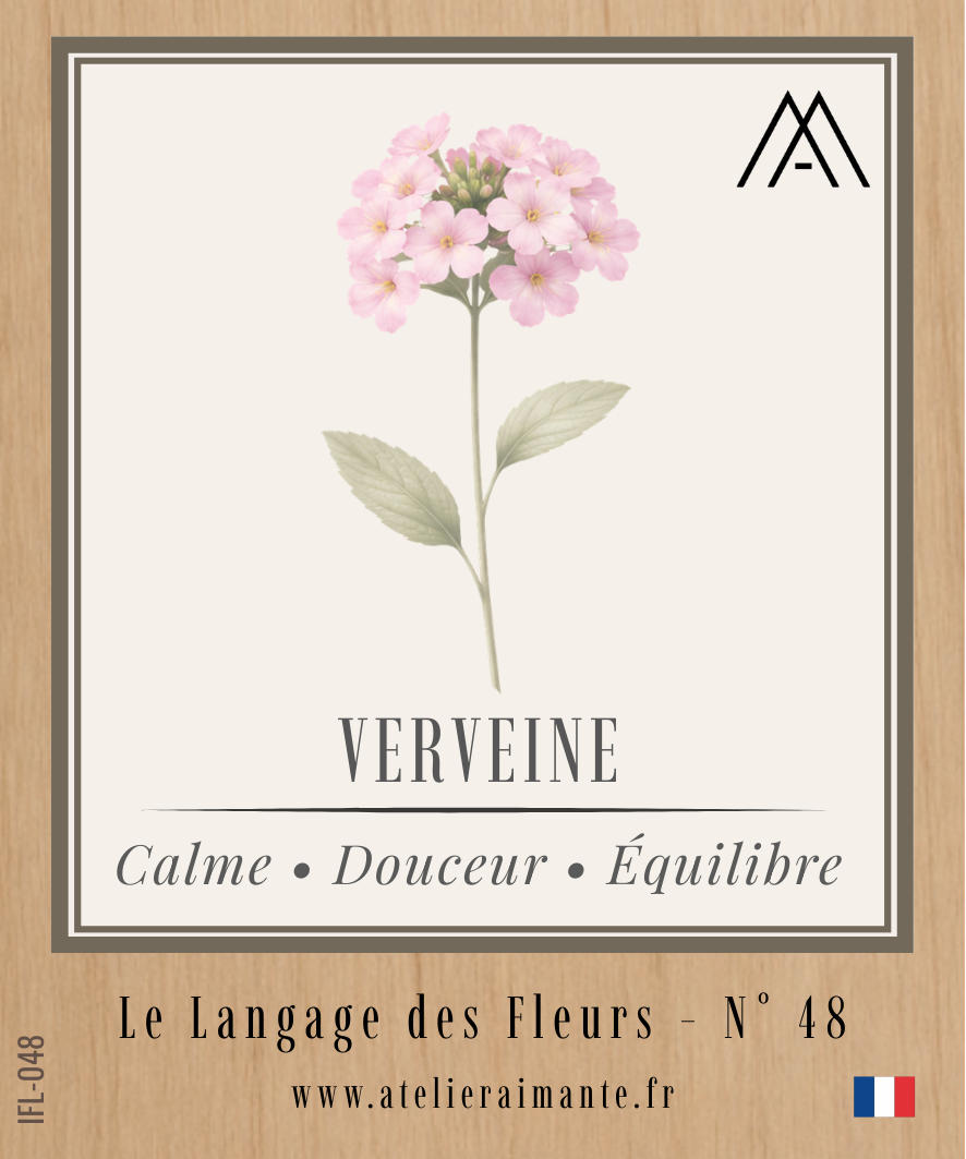 Magnet Instant FLEUR - Verveine - N°48