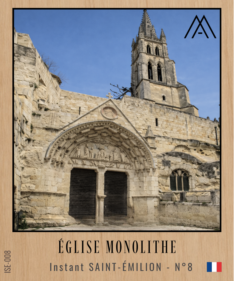 Magnet Instant SAINT-ÉMILION - Église Monolithe - N°8