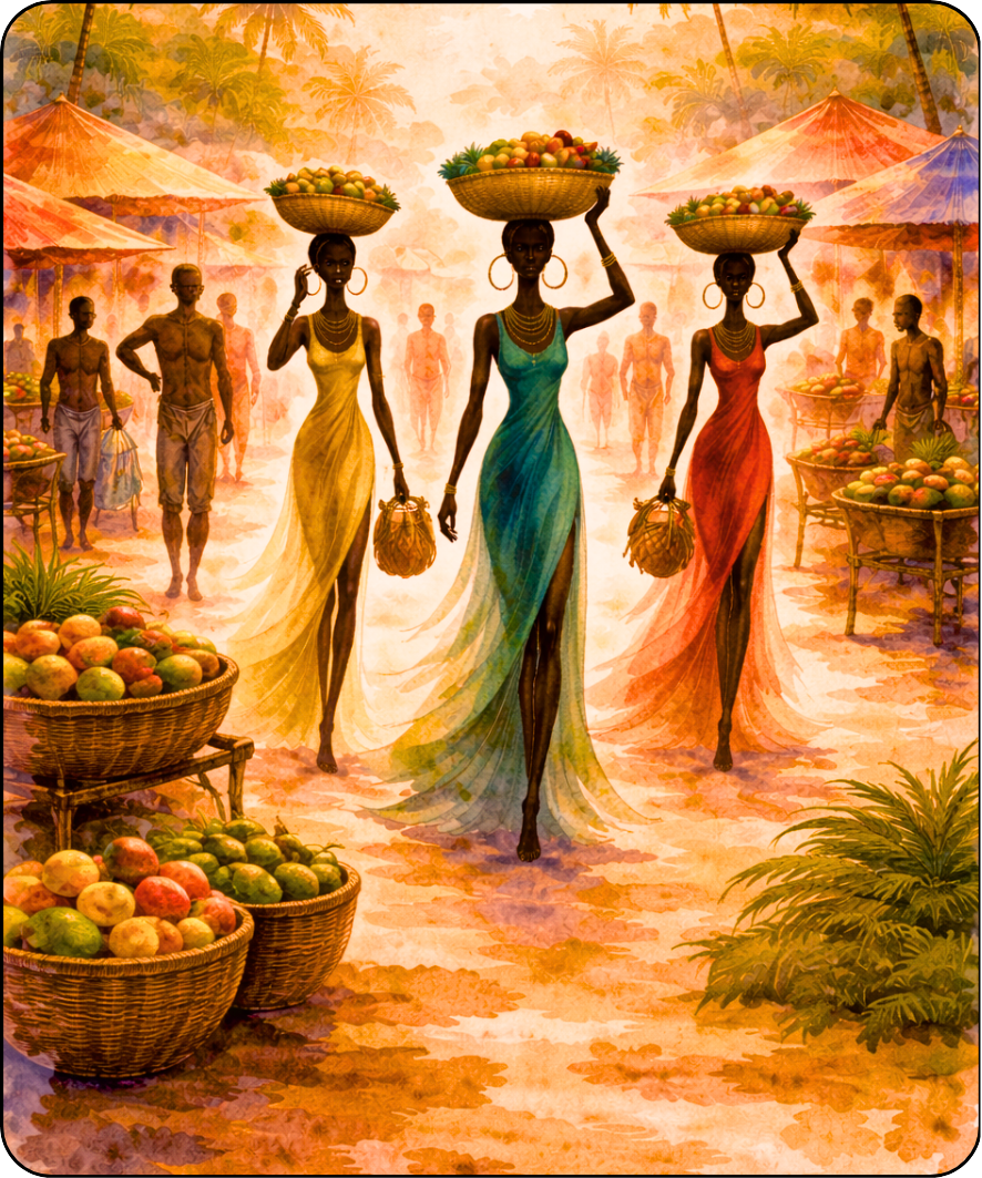 Corbeille de Fruits - Instant Haïti - N° 13