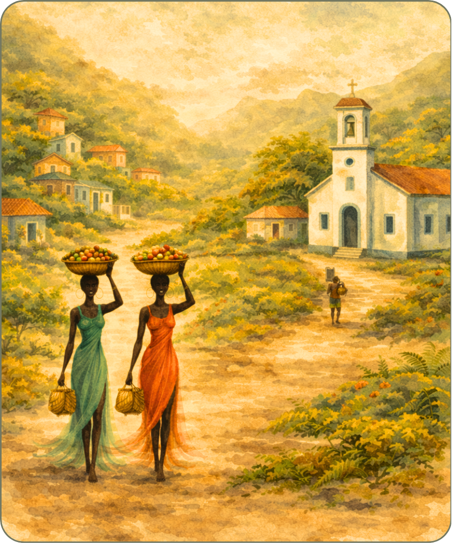 Le Sentier du Village - Instant Haïti - N° 18
