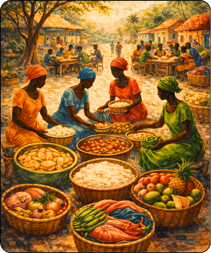 Le marché des Saveurs - Instant Haïti - N° 3