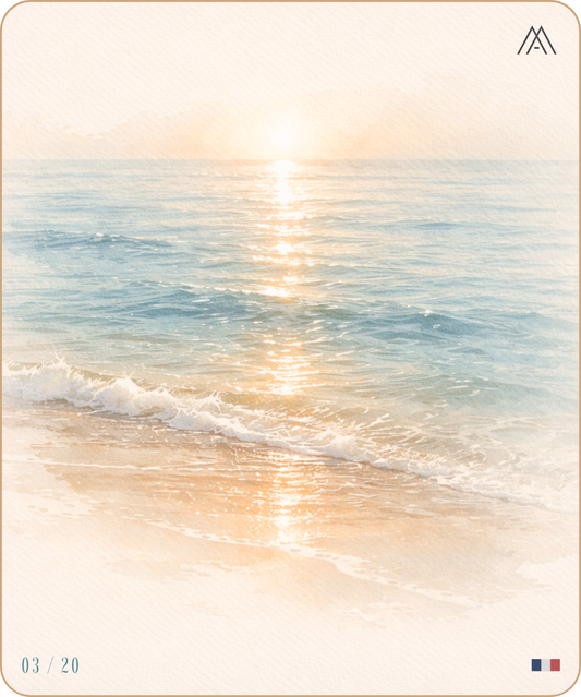 Coucher de Soleil - Instant Bord de Mer - N° 3
