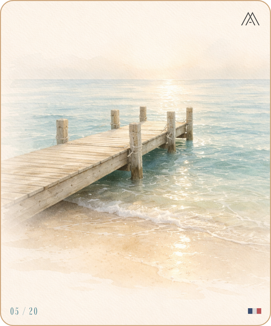 Ponton - Instant Bord de Mer - N° 5