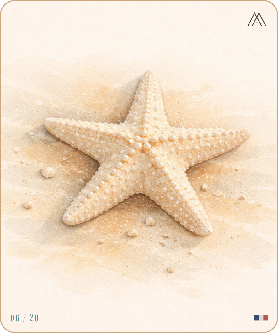 Étoile de Mer - Instant Bord de Mer - N° 6