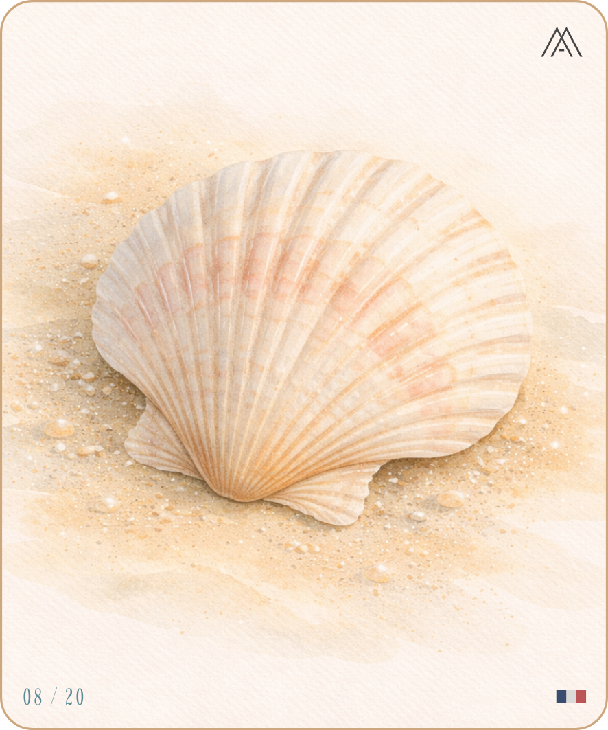 Coquille Saint-Jacques - Instant Bord de Mer - N° 8