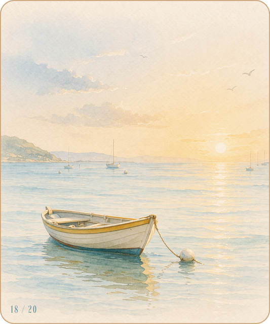 Barque - Instant Bord de Mer - N° 18