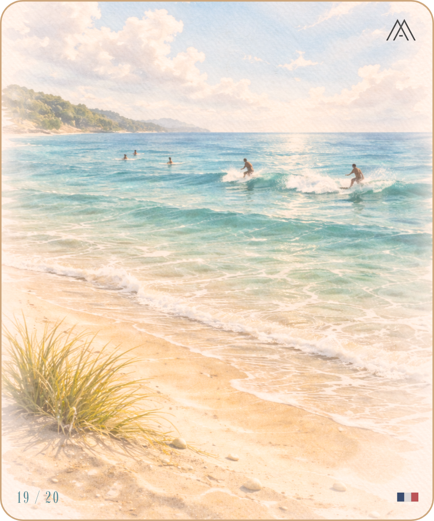 Surfeurs - Instant Bord de Mer - N° 19
