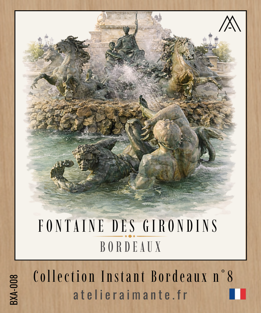 Fontaine des Girondins - Bordeaux - N°8