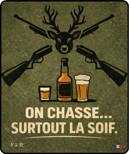 "On chasse surtout la soif" - Instant Chasse - N°5
