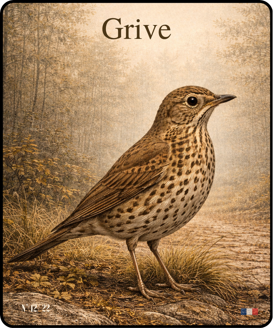 Grive - Instant Chasse - N°12