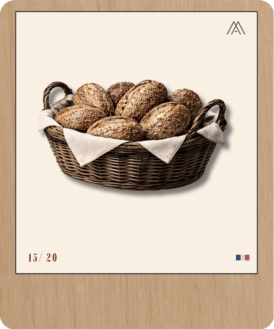 Panière de petits pains - Instant Cuisine - N° 15