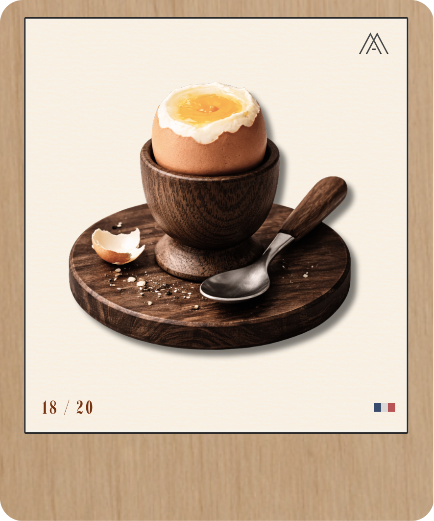 Oeufs à la coque - Instant Cuisine - N° 18
