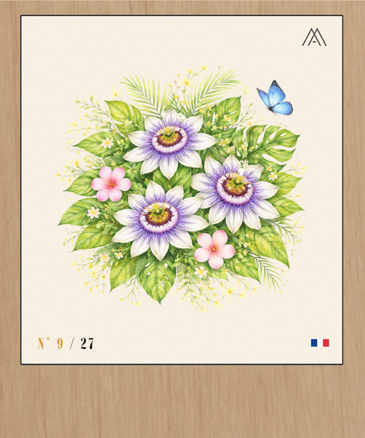 Fleur de la Passion - Instant Fleurs Tropicales - N°9