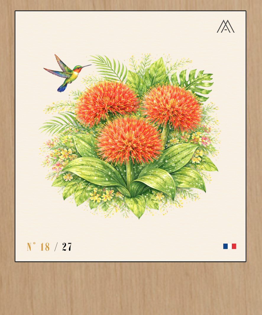 Lys du Sang - Instant Fleurs Tropicales - N°18