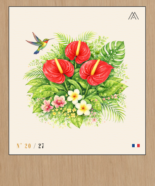 Anthurilum - Instant Fleurs Tropicales - N°20