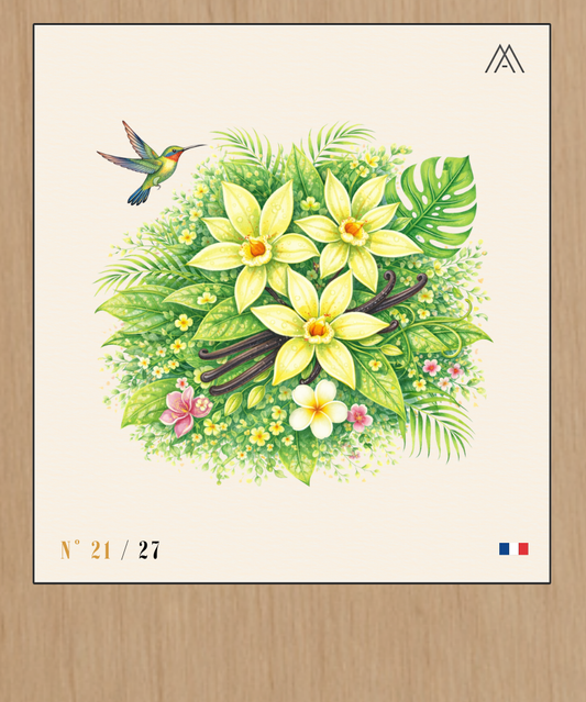 Fleur de Vanille - Instant Fleurs Tropicales - N°21