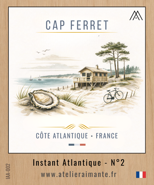 Magnet Instant Atlantique - Cap Ferret - N°2