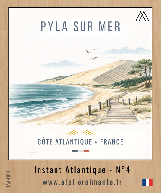 Magnet Instant Atlantique - Pyla sur Mer - N°4