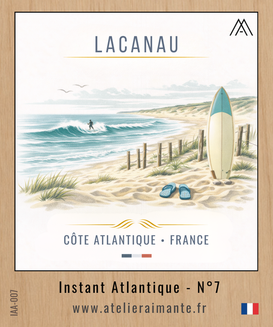 Magnet Instant Atlantique - Lacanau - N°7