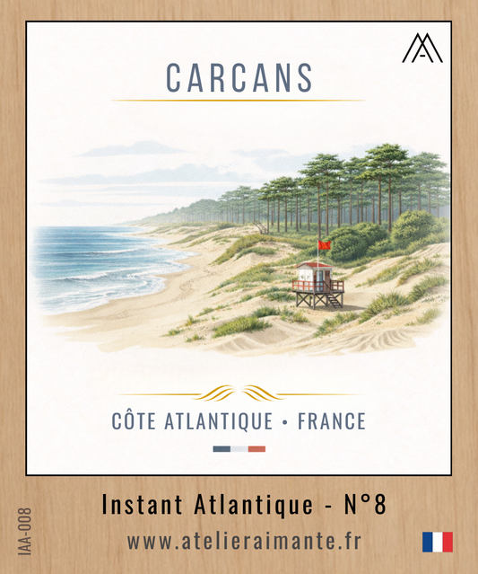 Magnet Instant Atlantique - Carcans - N°8