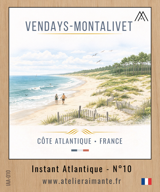 Magnet Instant Atlantique - Vendays-Montalivet - N°10