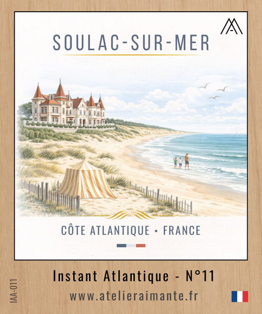 Magnet Instant Atlantique - Soulac-sur-Mer - N°11