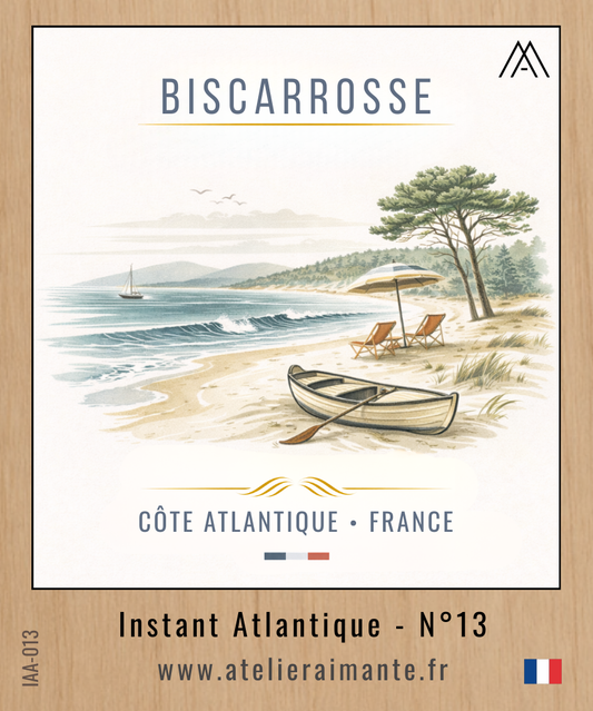 Magnet Instant Atlantique - Biscarrosse - N°13