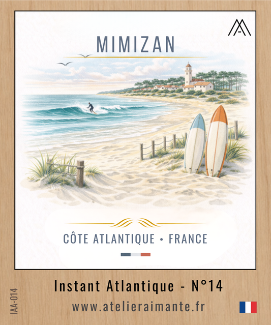 Magnet Instant Atlantique - Mimizan - N°14
