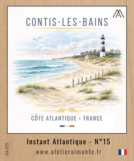 Magnet Instant Atlantique - Contis-les-Bains - N°15