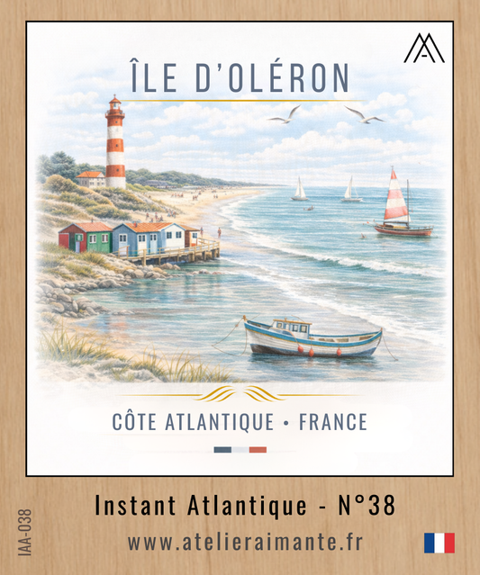 Magnet Instant Atlantique - Île d'Oléron - N°38
