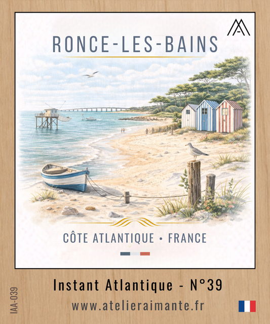 Magnet Instant Atlantique - Ronce-les-Bains - N°39