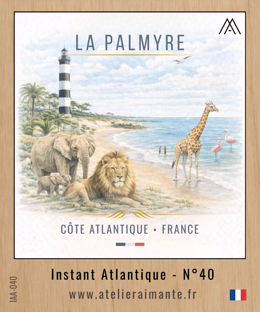 Magnet Instant Atlantique - La Palmyre - N°40