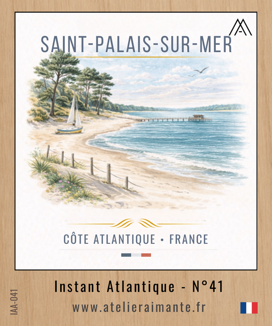 Magnet Instant Atlantique - Saint-Palais-sur-Mer - N°41