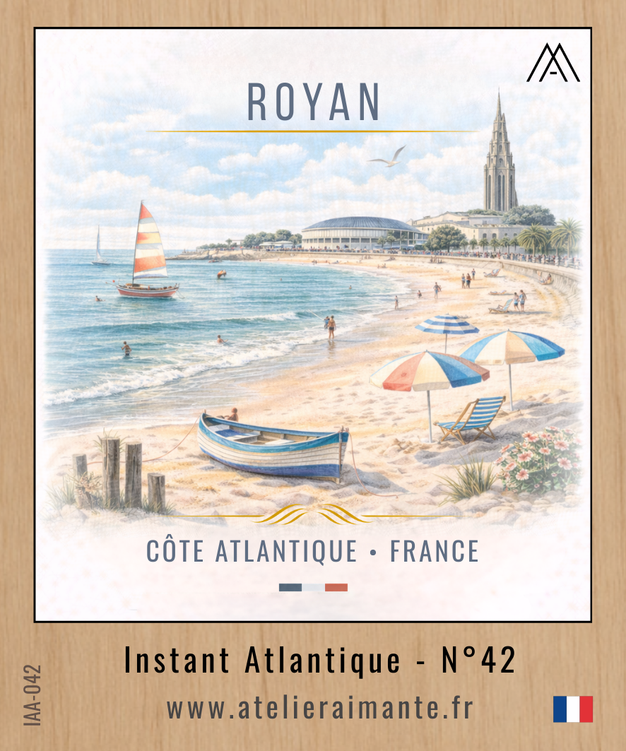 Magnet Instant Atlantique - Royan - N°42