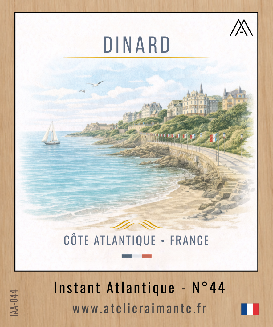 Magnet Instant Atlantique - Dinard - N°44