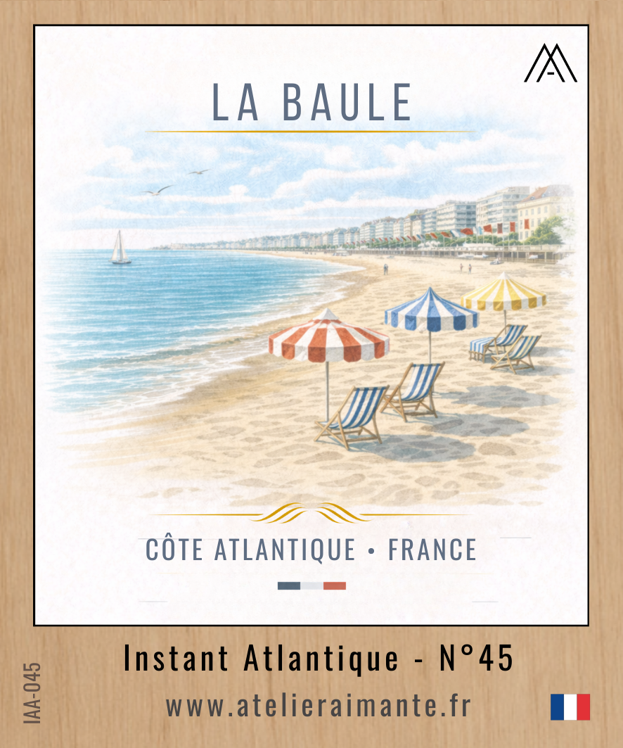 Magnet Instant Atlantique - La Baule - N°45