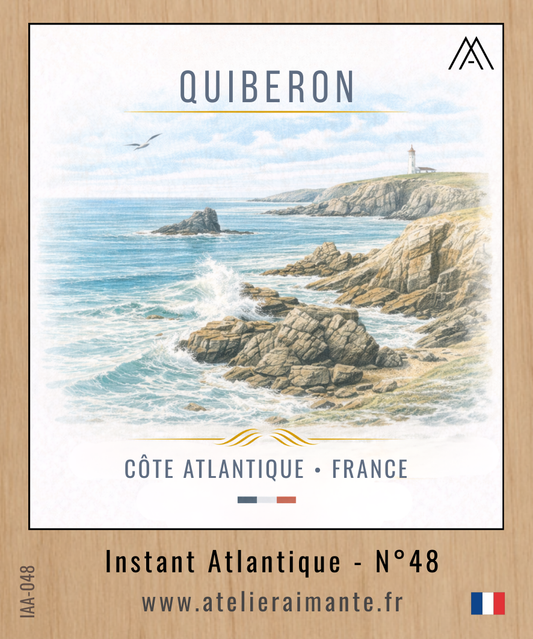 Magnet Instant Atlantique - Quiberon - N°48