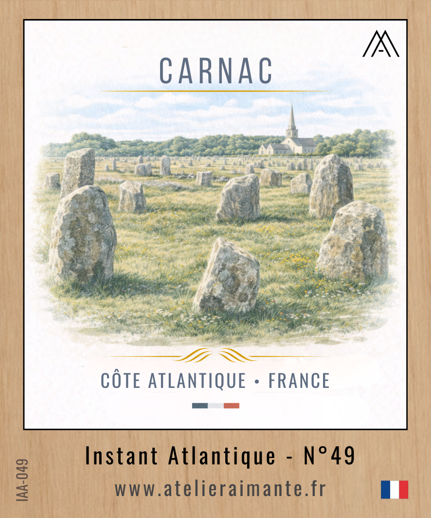 Magnet Instant Atlantique - Carnac - N°49