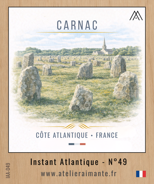 Magnet Instant Atlantique - Carnac - N°49