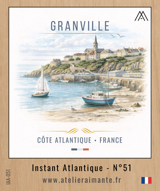 Magnet Instant Atlantique - Granville - N°51