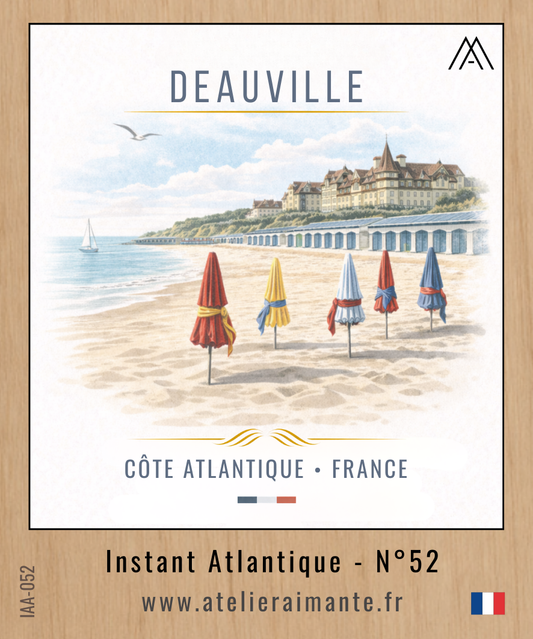 Magnet Instant Atlantique - Deauville - N°52