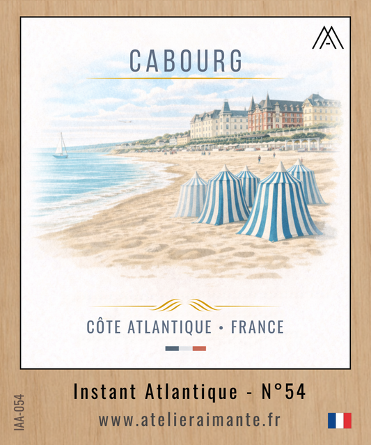 Magnet Instant Atlantique - Cabourg - N°54