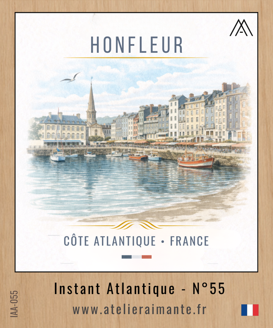 Magnet Instant Atlantique - Honfleur - N°55