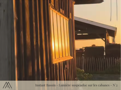 Magnet Instant Bassin - Coucher de soleil au Canon - N°3