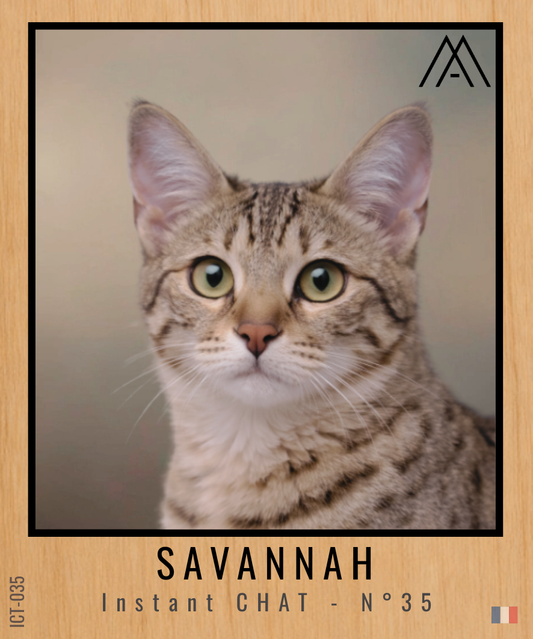 Magnet Instant Chat - Savannah - N° 35