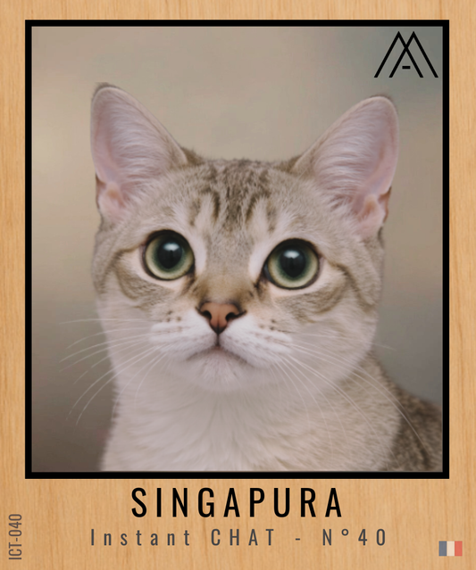Magnet Instant Chat - Singapura - N° 40