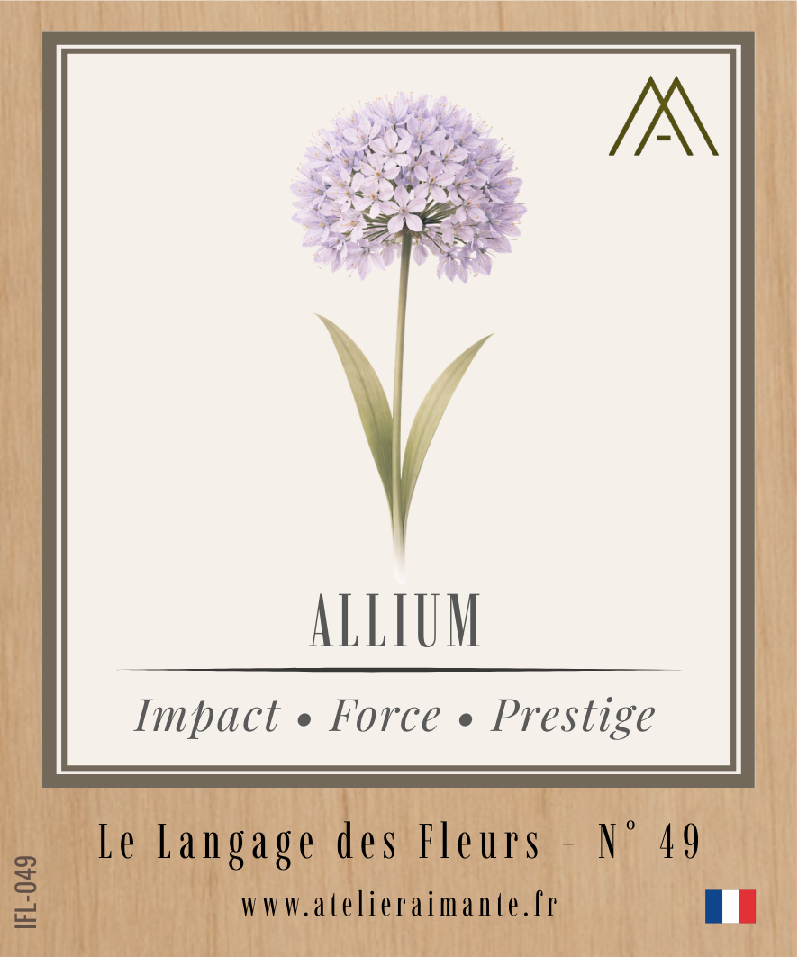 Magnet Instant FLEUR - Allium - N°49