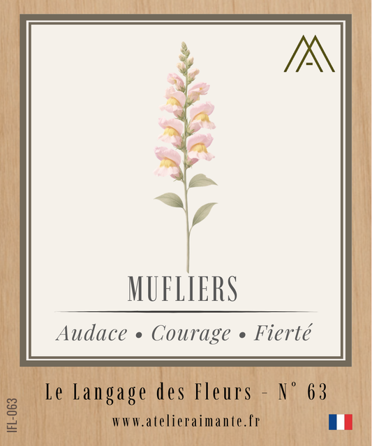 Magnet Instant FLEUR - Mufliers - N°63